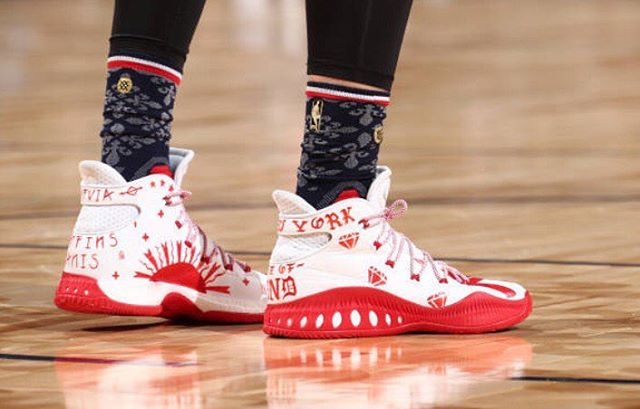 kristaps porzingis adidas shoes